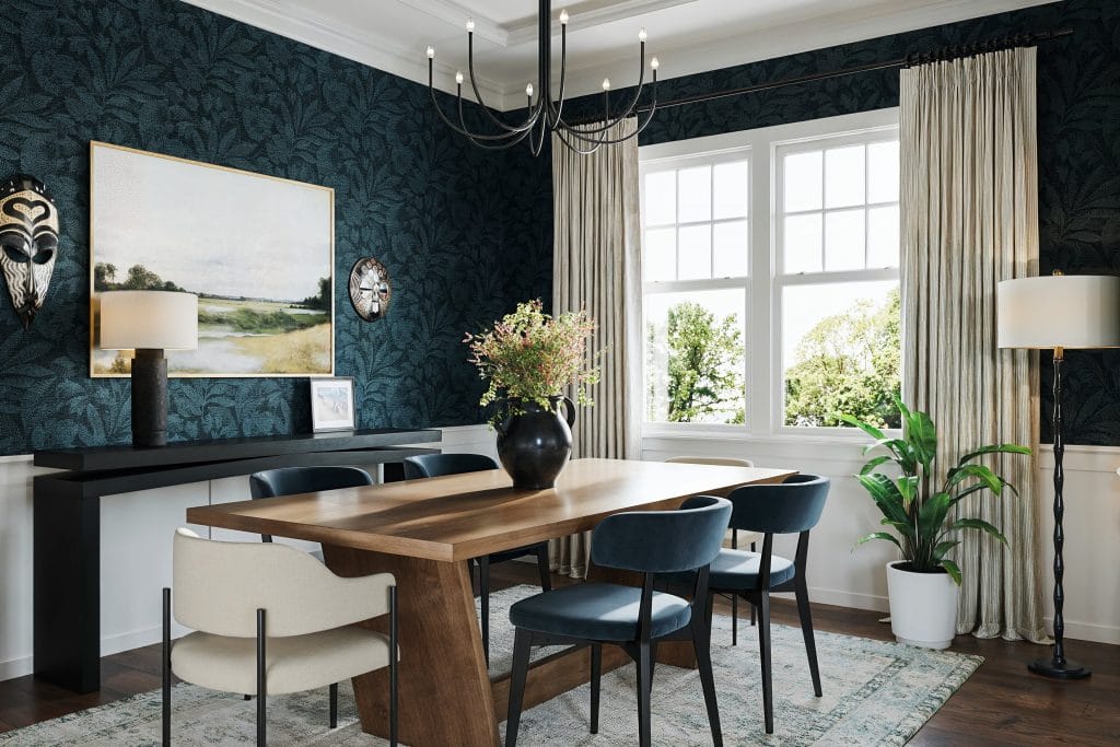 Eclectic Craftsman style house interior by Decorilla