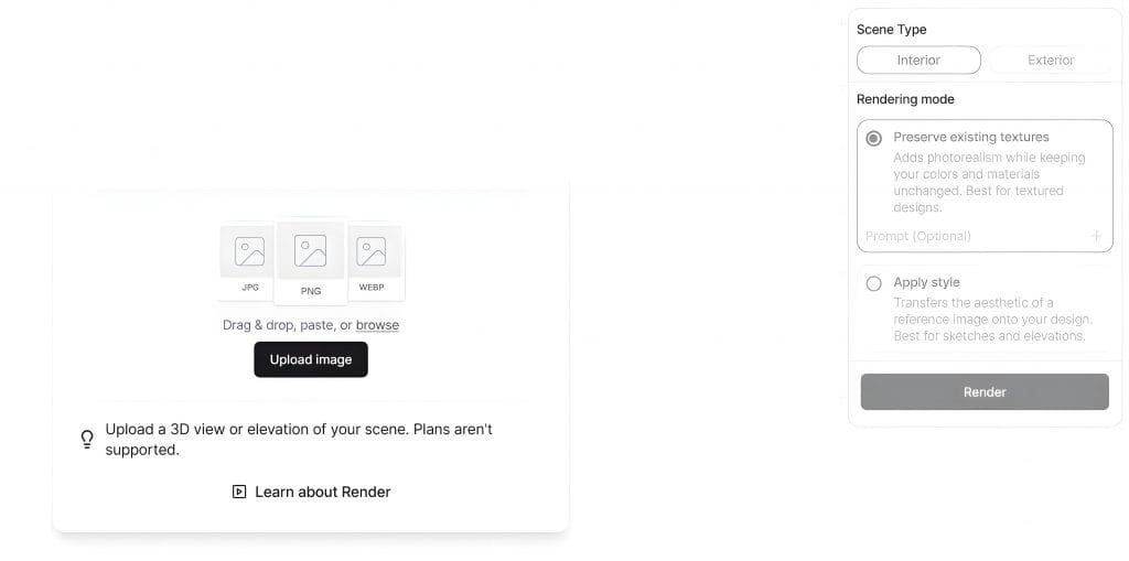 MyArchitectAI, AI interior design