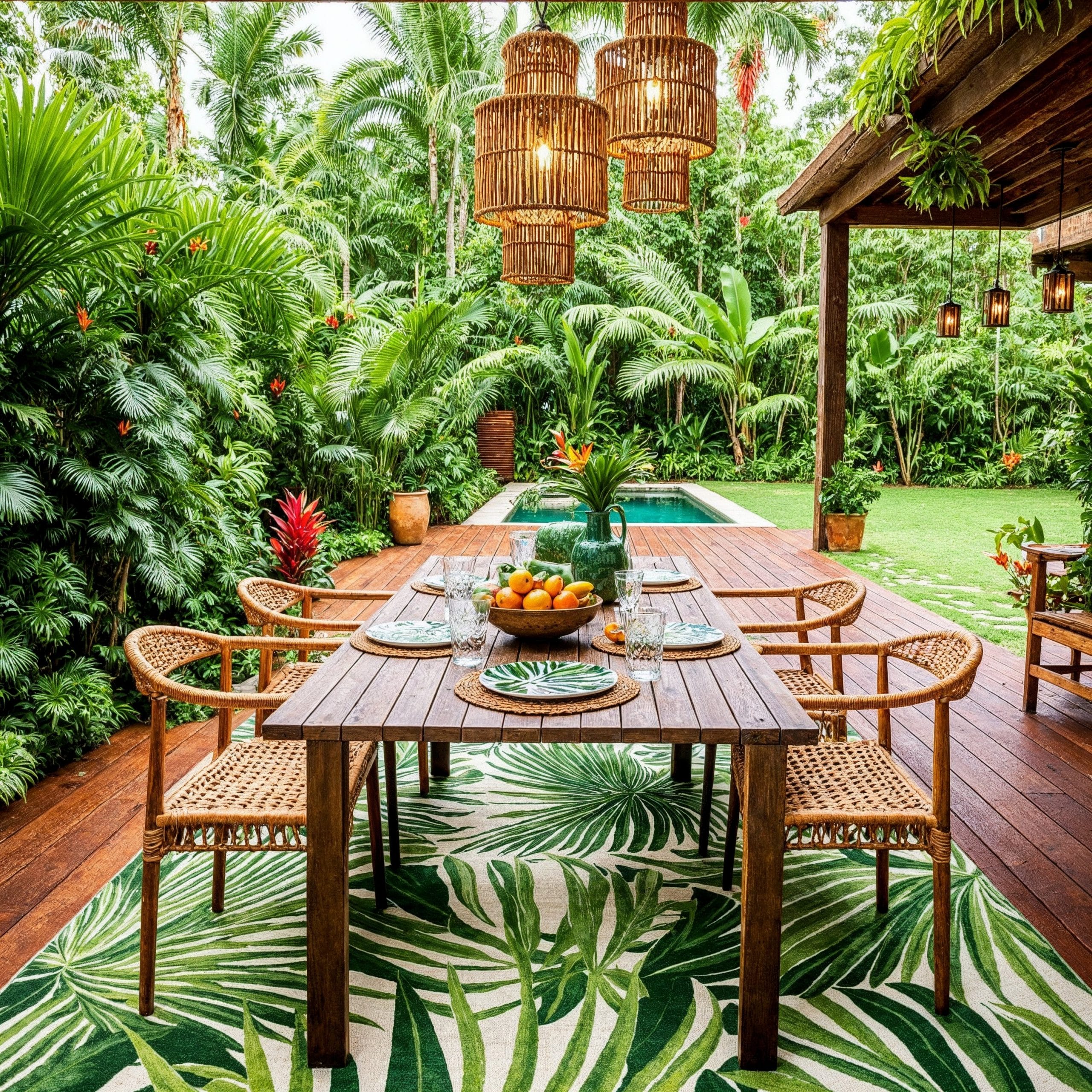 Outdoor decorating ideas for a patio by Decorilla