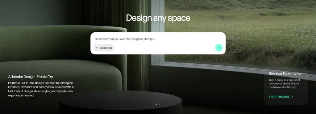 Paintit.AI interior design