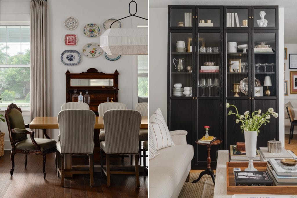 Intentional clutter ideas by Decorilla designer, Christina M.