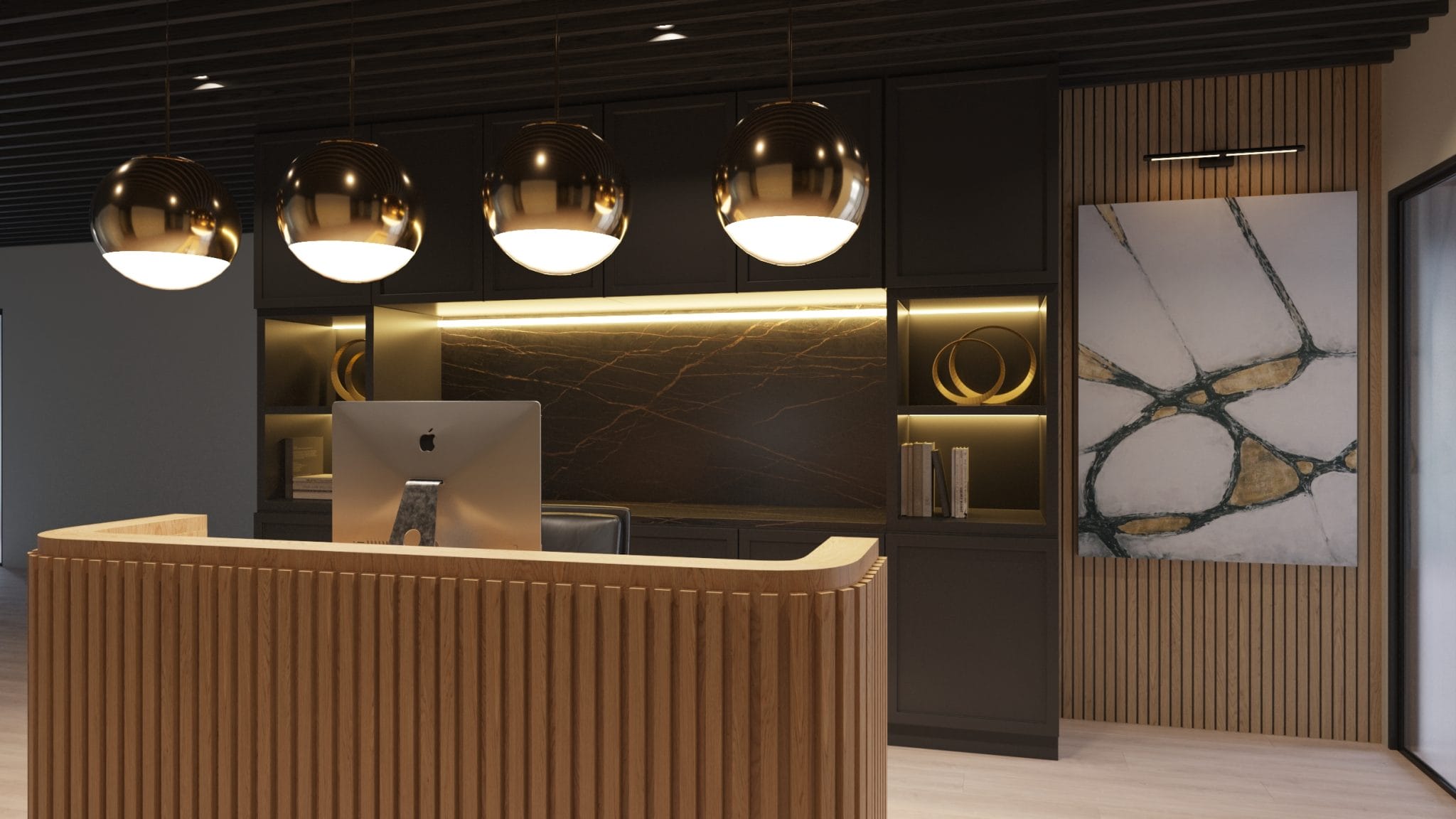 Before & After: Luxury Office Design for a Software Company - Decorilla ...