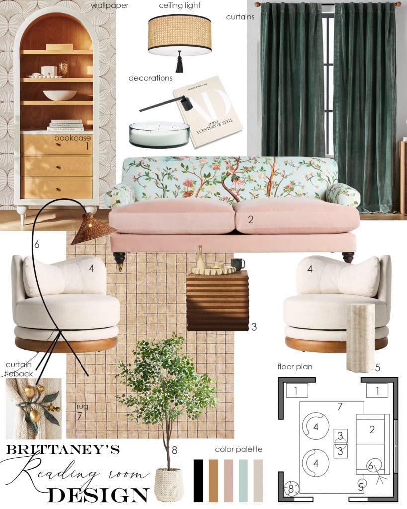 Preliminary proposal by Decorilla designer, Nikola P.