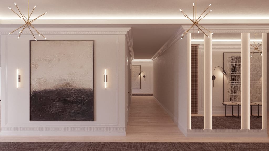 Upscale office design by Decorilla
