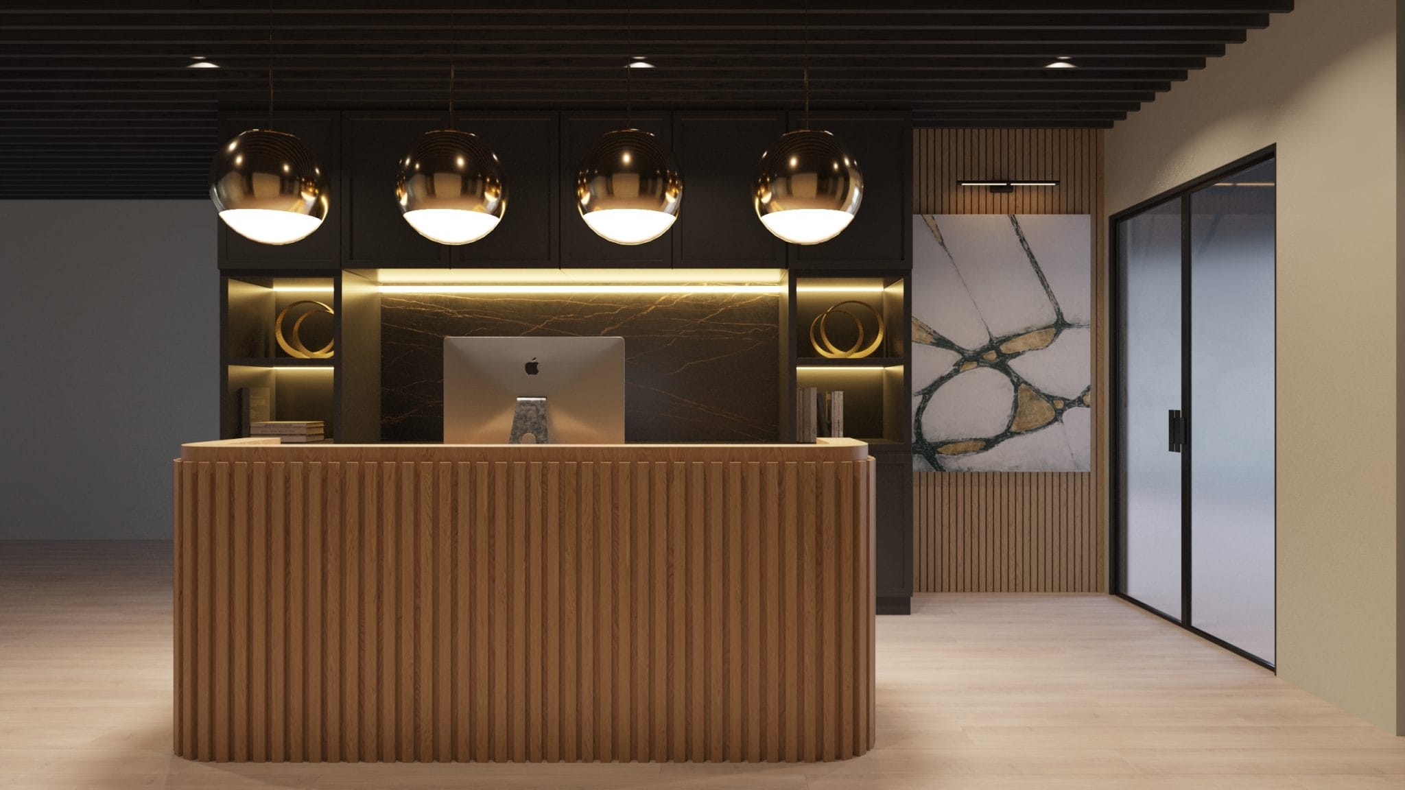 Before & After: Luxury Office Design for a Software Company - Decorilla ...