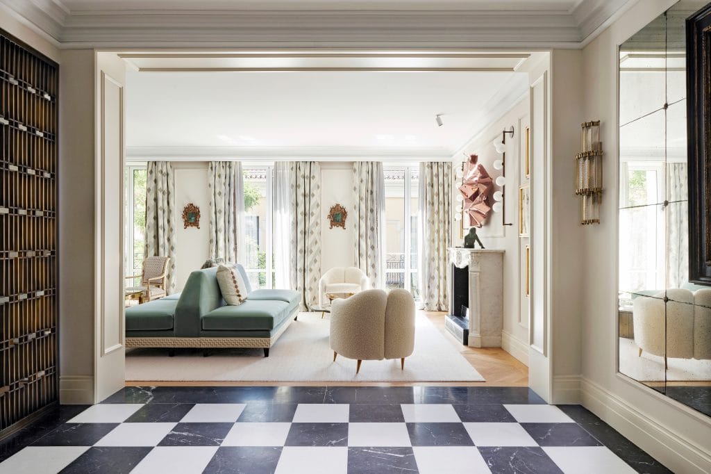 Interior by one of the top Madrid interior designers, Raúl Martins