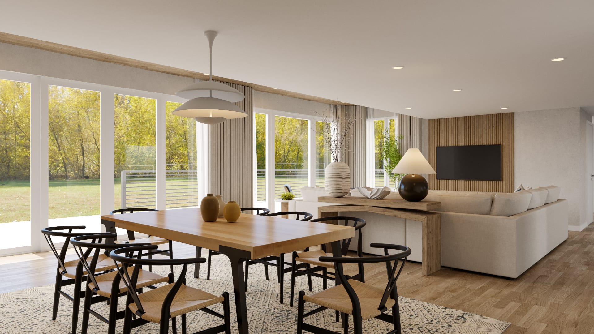 Before & After: Modern Scandi Kitchen, Living and Dining Room ...
