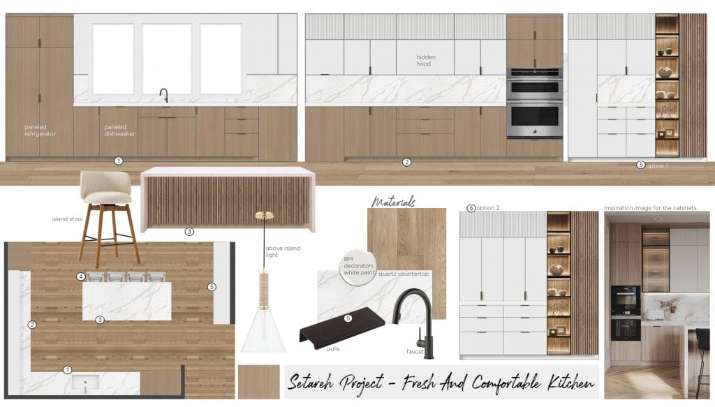 Preliminary proposal by Decorilla designer, Maya M.