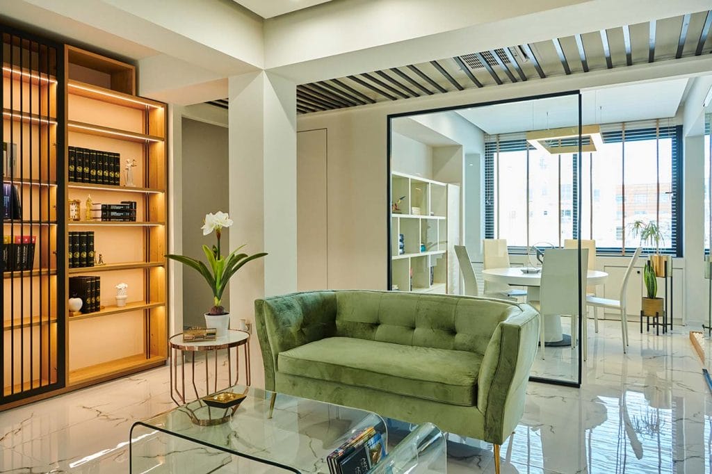 Best office interior design services by Decorilla designer, Elli E.