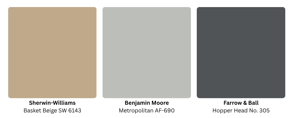Earthy palette