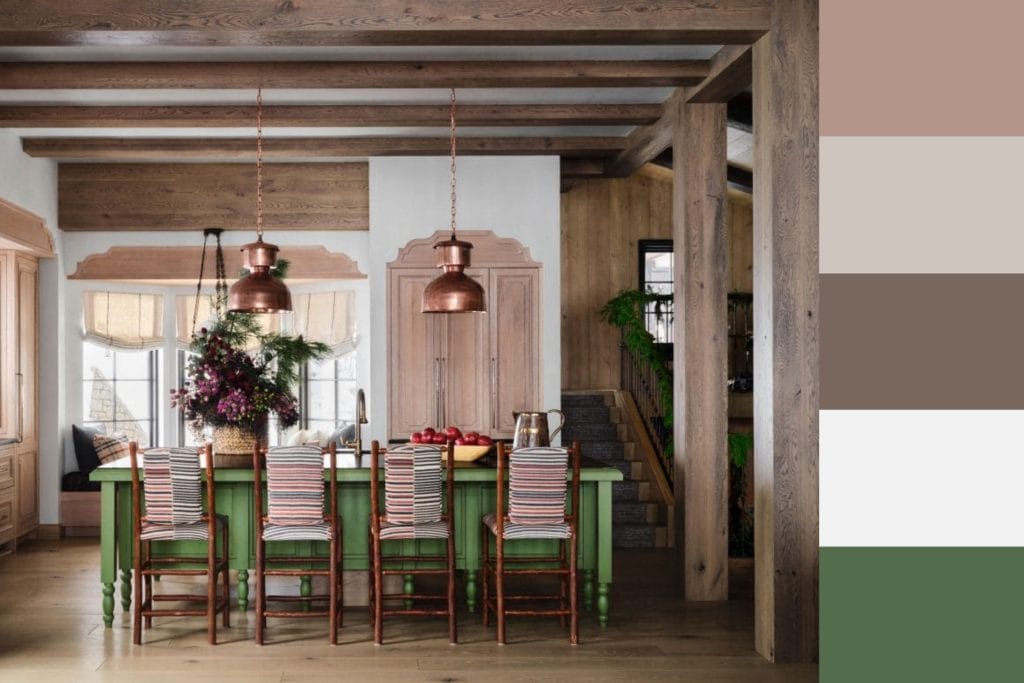 Earthy-toned kitchen by Decorilla designer Jamie M.