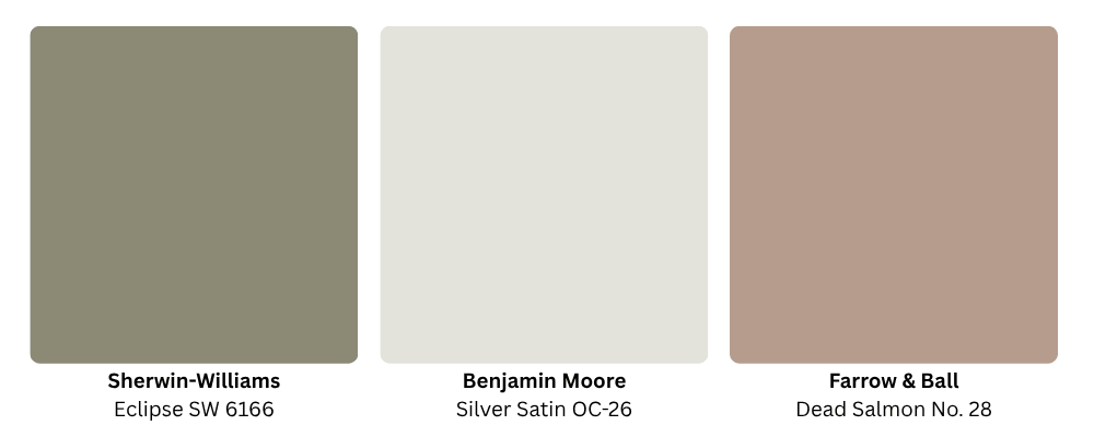 Olive and earthy shades