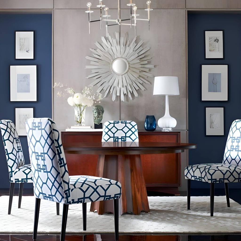 Trends 2026 in a dining room by Decorilla designer, Riddhi M.