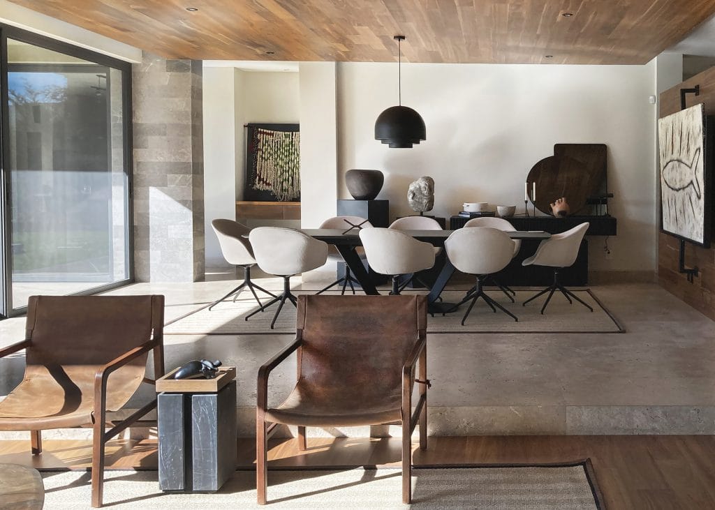 Contemporary dining room chandelier by DECORILLA designer, Sofia V
