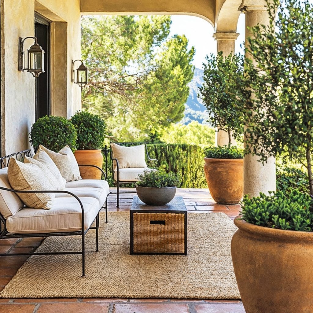 Patio trends 2026 in a traditional setup by Decorilla