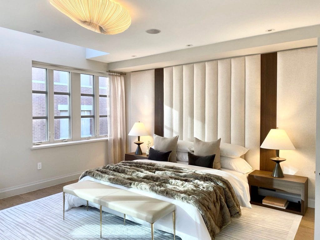 Personalized bedroom by Decorilla designer, Chanelle M.—Can AI replace interior designers