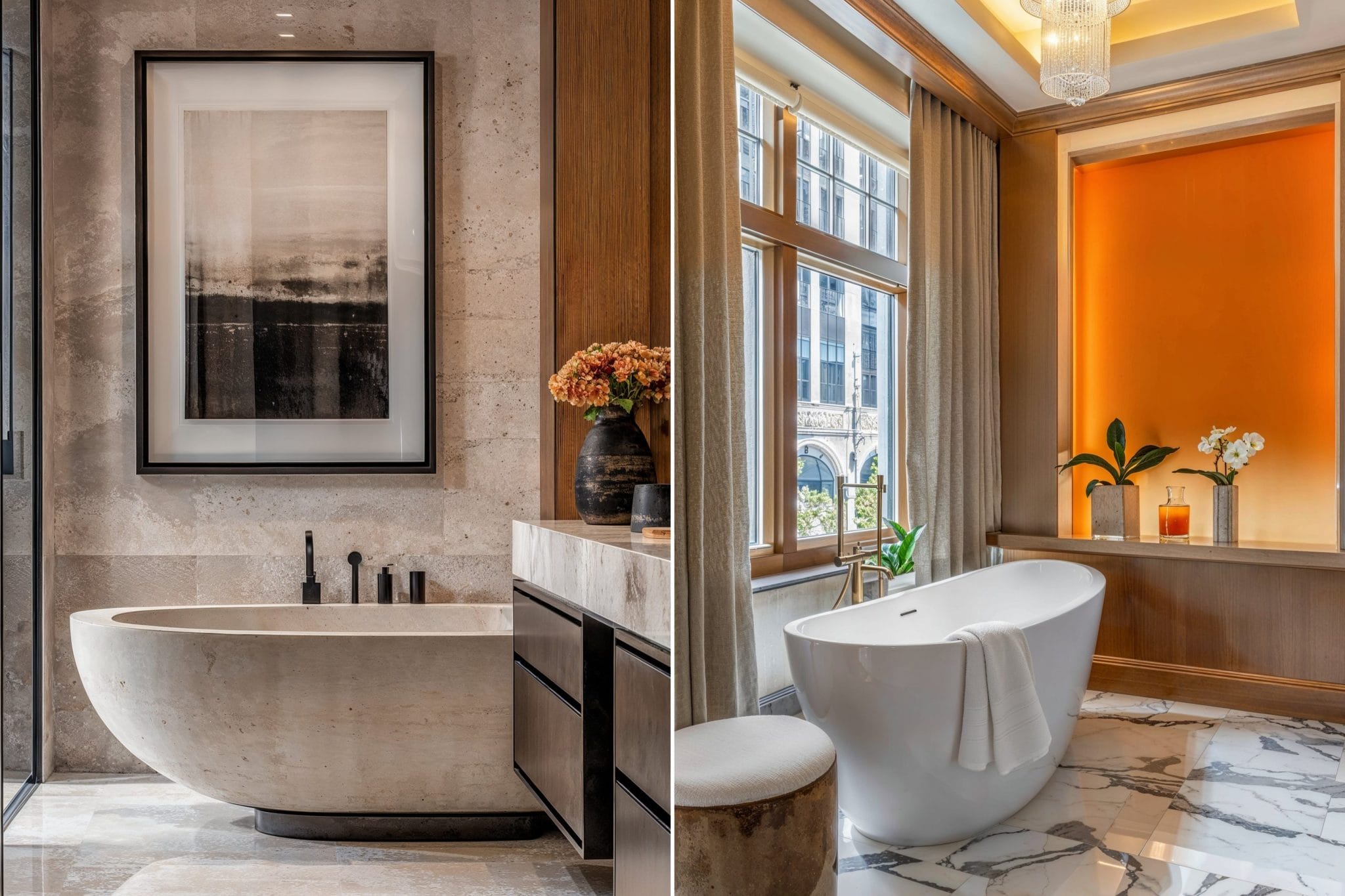 Beautiful view of High End Bathroom Design Trends