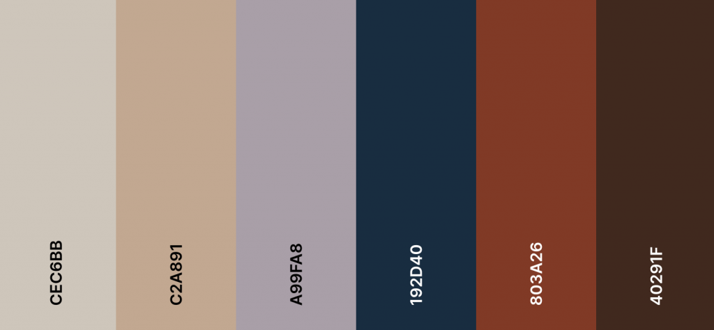 AI interior design trends, courtesy of Coolors