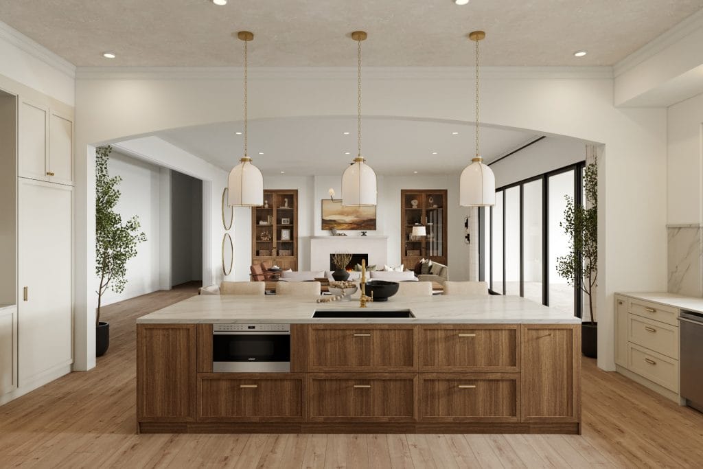 Modern Tudor kitchen interior by Decorilla
