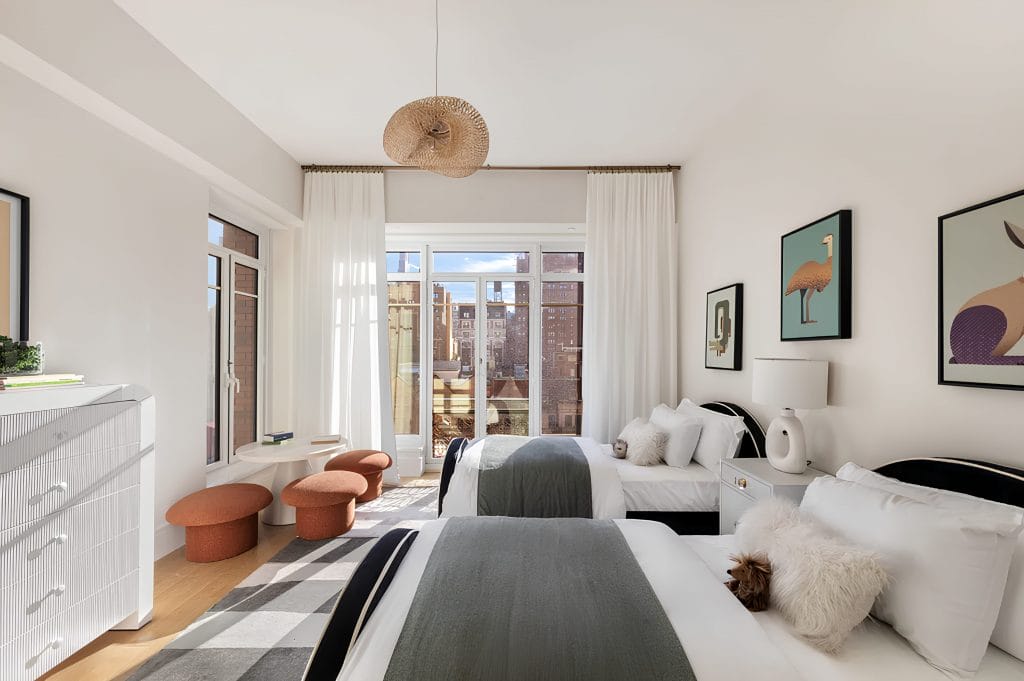 Modern girls bedroom design by DECORILLA designer