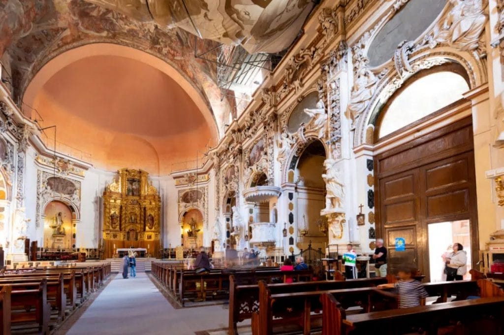 Restoration of the Church of Santos Juanes, image courtesy Fundación Hortensia Herrero