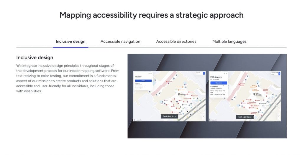AI interior design trends, courtesy of MappedIn