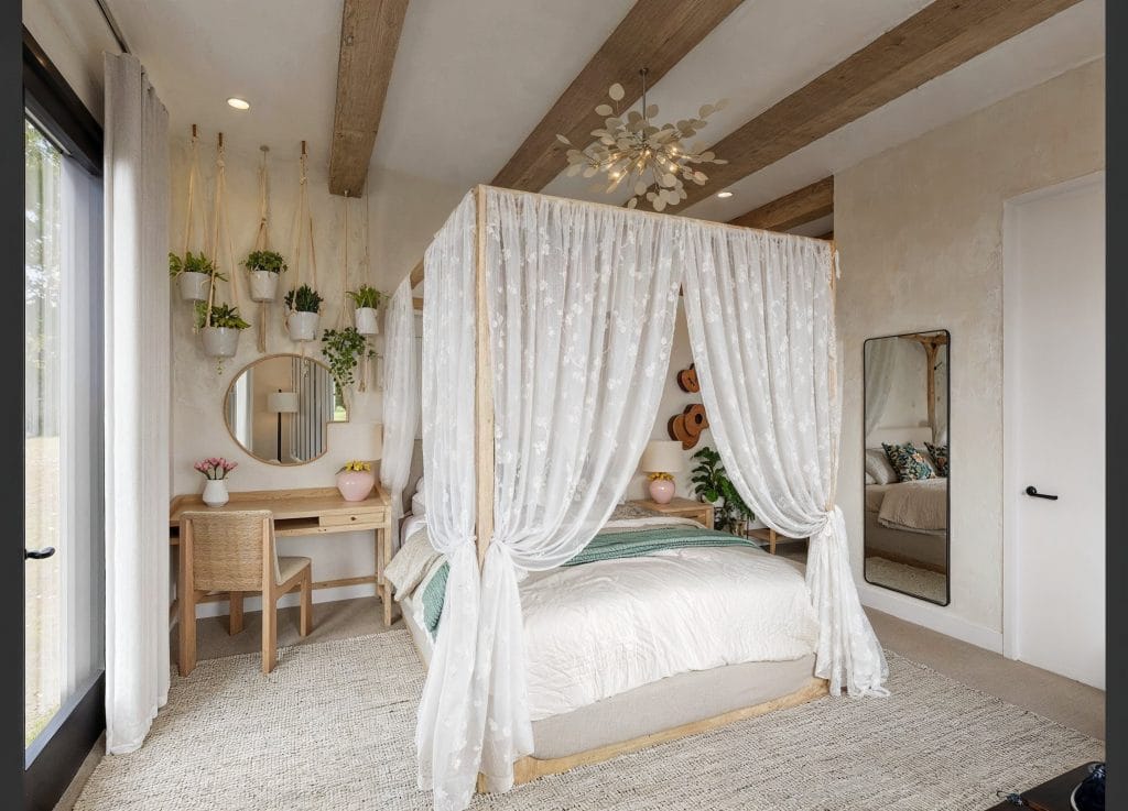 Décoration de chambre de filles bohème par la designer DECORILLA Wanda P.