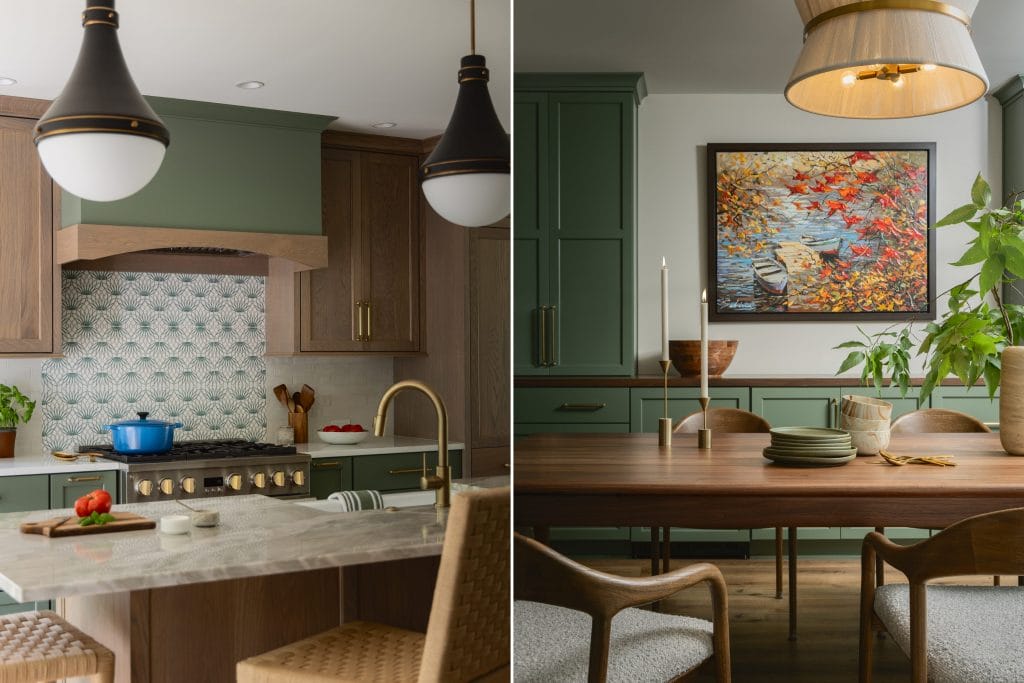 Contemporary farmhouse kitchen by DECORILLA designer, Katrina M. 