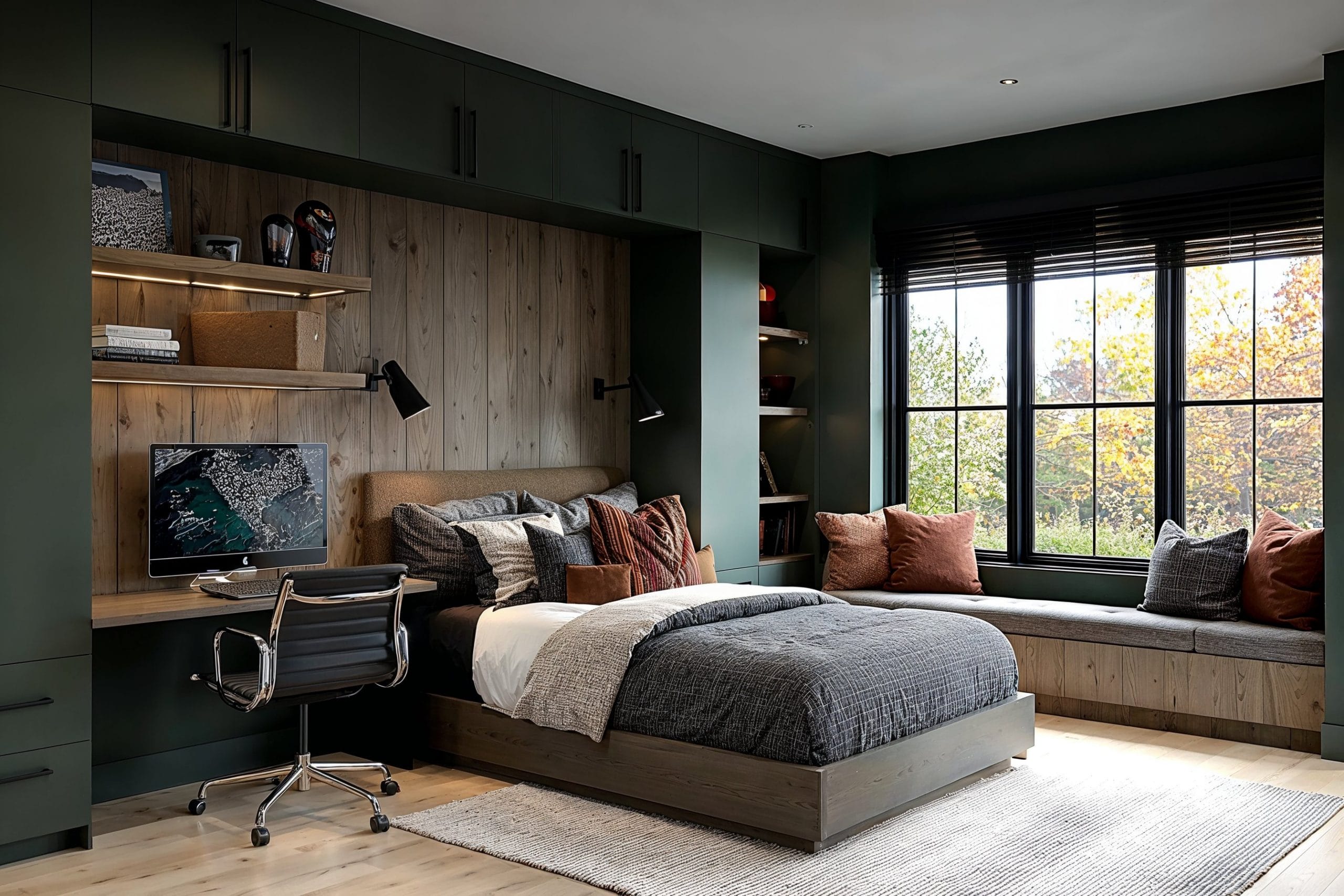 Before & After: Modern New Construction – Cool Kids Rooms