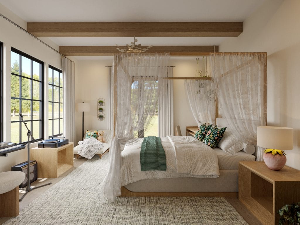 Cool kids rooms interiors by Decorilla