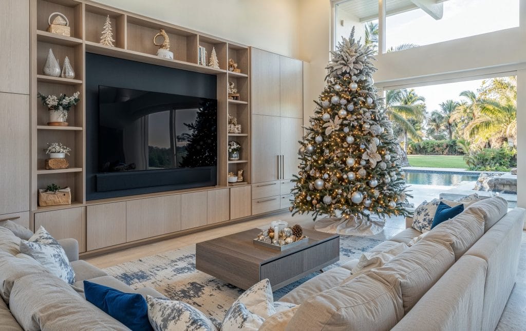 How to decorate for Christmas with a tropical style by Decorilla