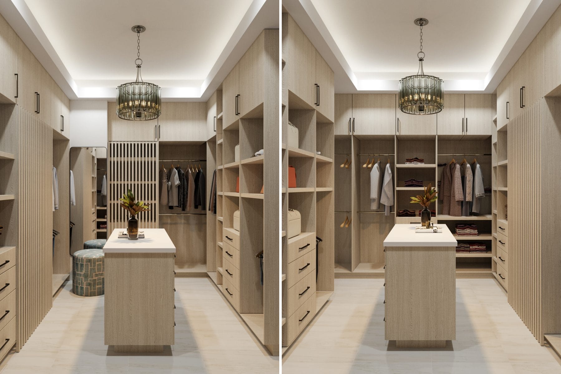 Before & After: Modern New Construction Interior Design - Luxurious ...