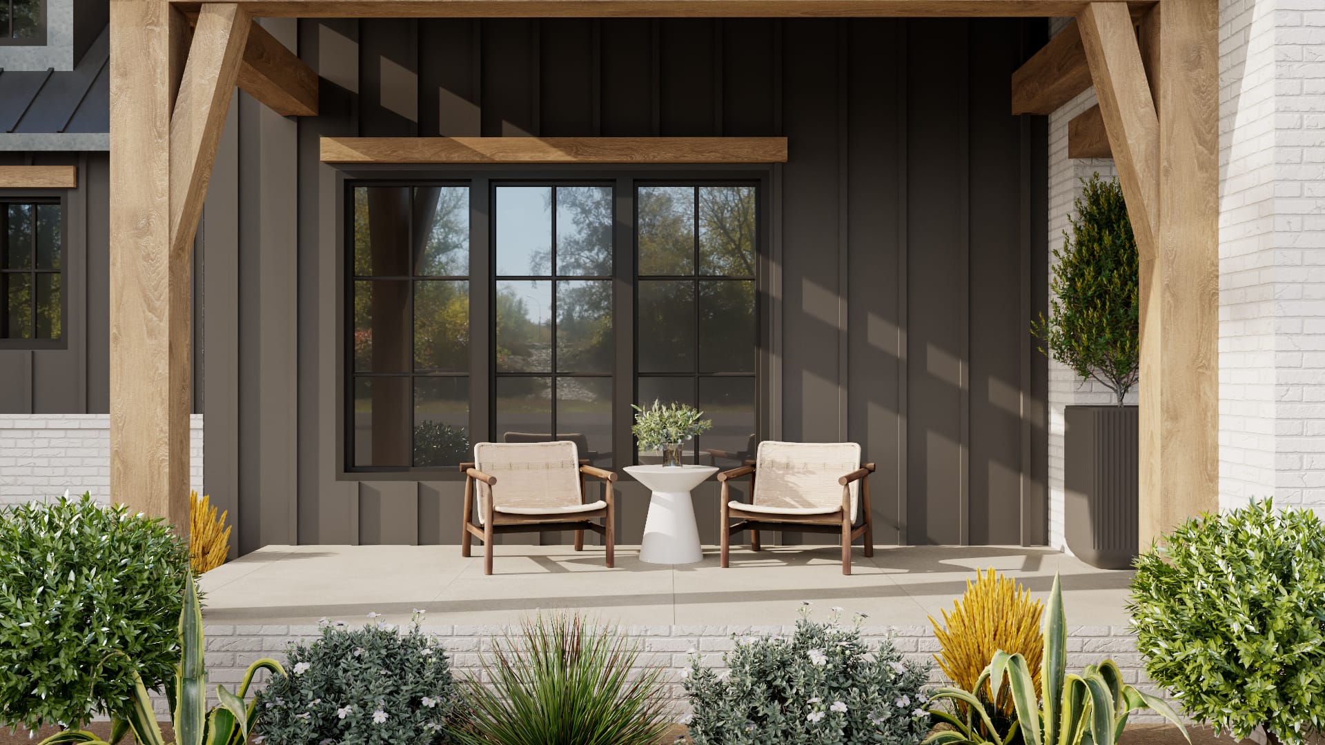 Before & After: Modern New Construction - Welcoming Entrance Areas ...