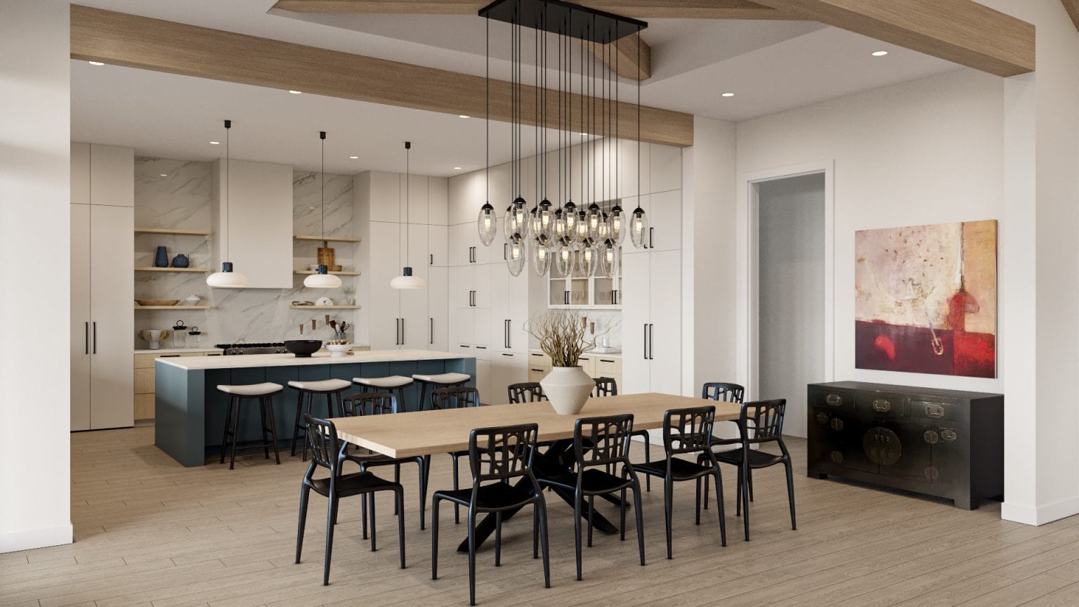 Before & After: Modern New Construction Interior Design - The Heart of ...