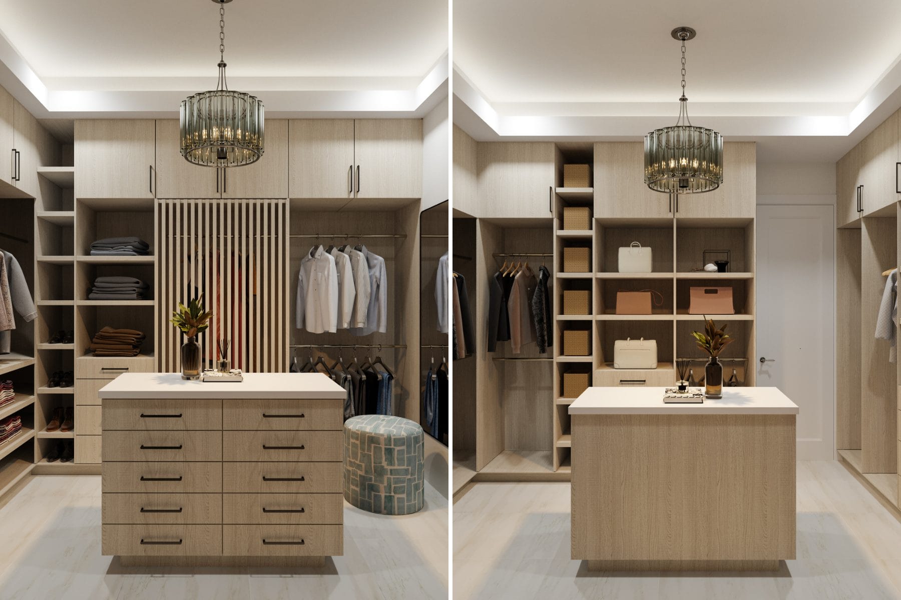 Before & After: Modern New Construction Interior Design - Luxurious ...