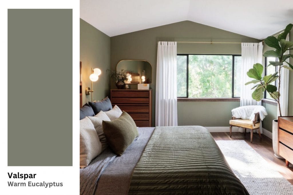 Transitional bedroom 2026 color of the year by DECORILLA designer, Sadi M.