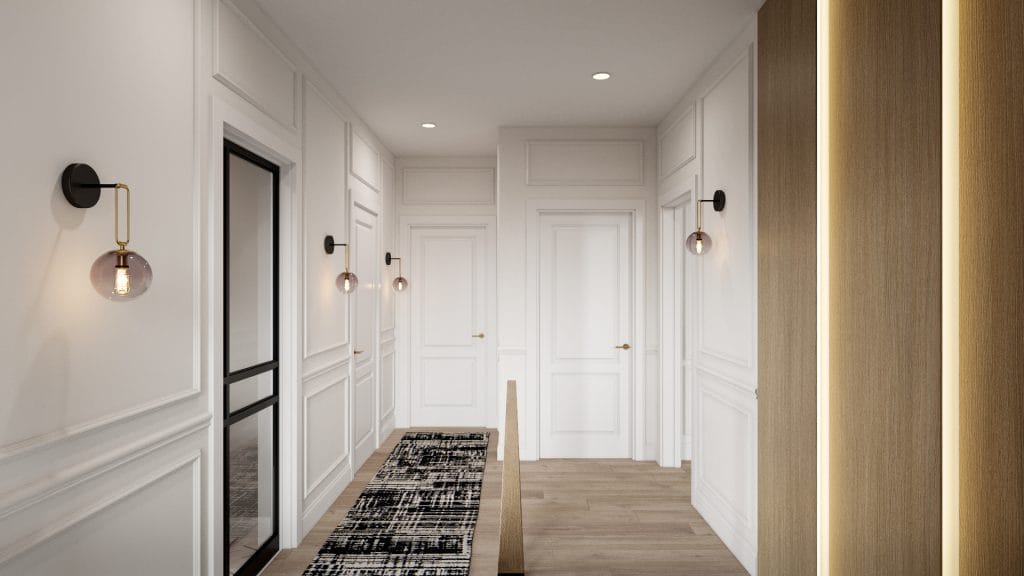 Transitional home interior style by Decorilla