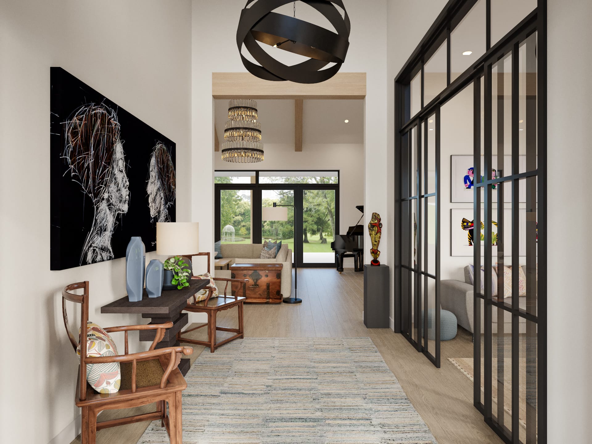 Before & After: Modern New Construction - Welcoming Entrance Areas ...