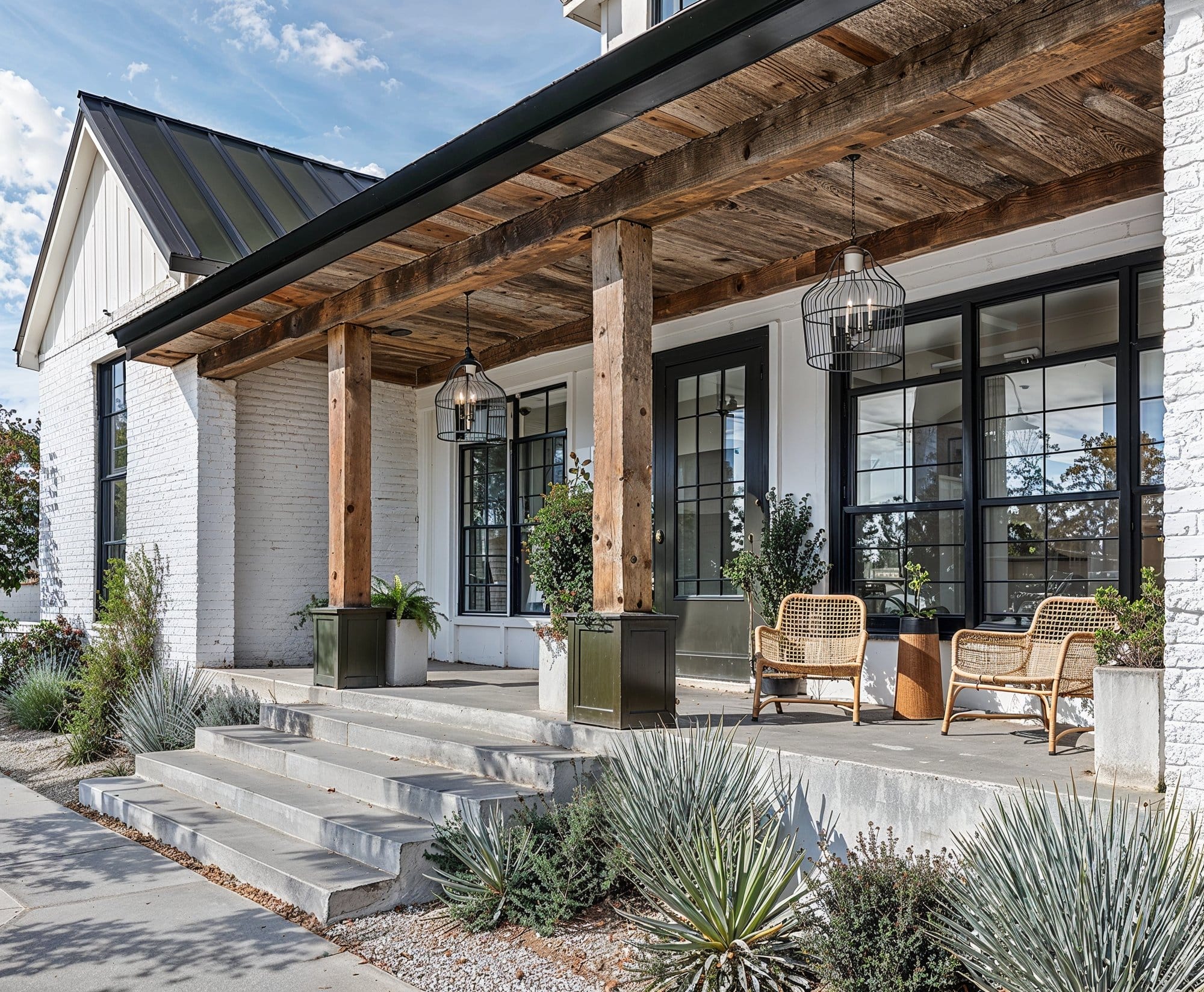 Before & After: Modern New Construction – Welcoming Entrance Areas