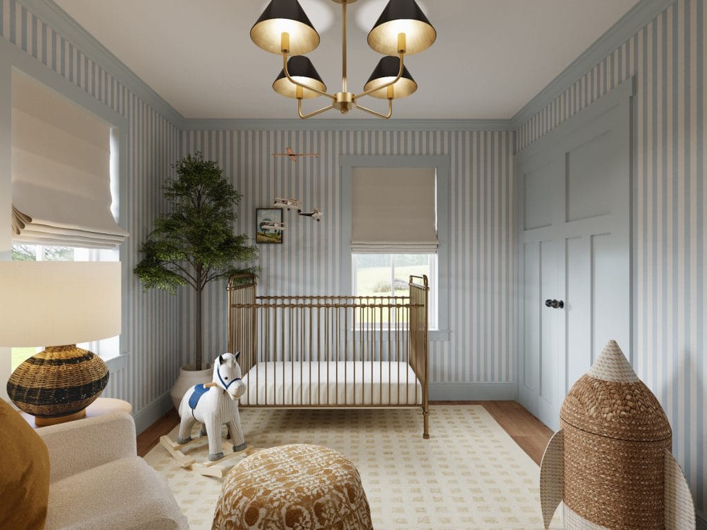 Aviation nursery by Decorilla
