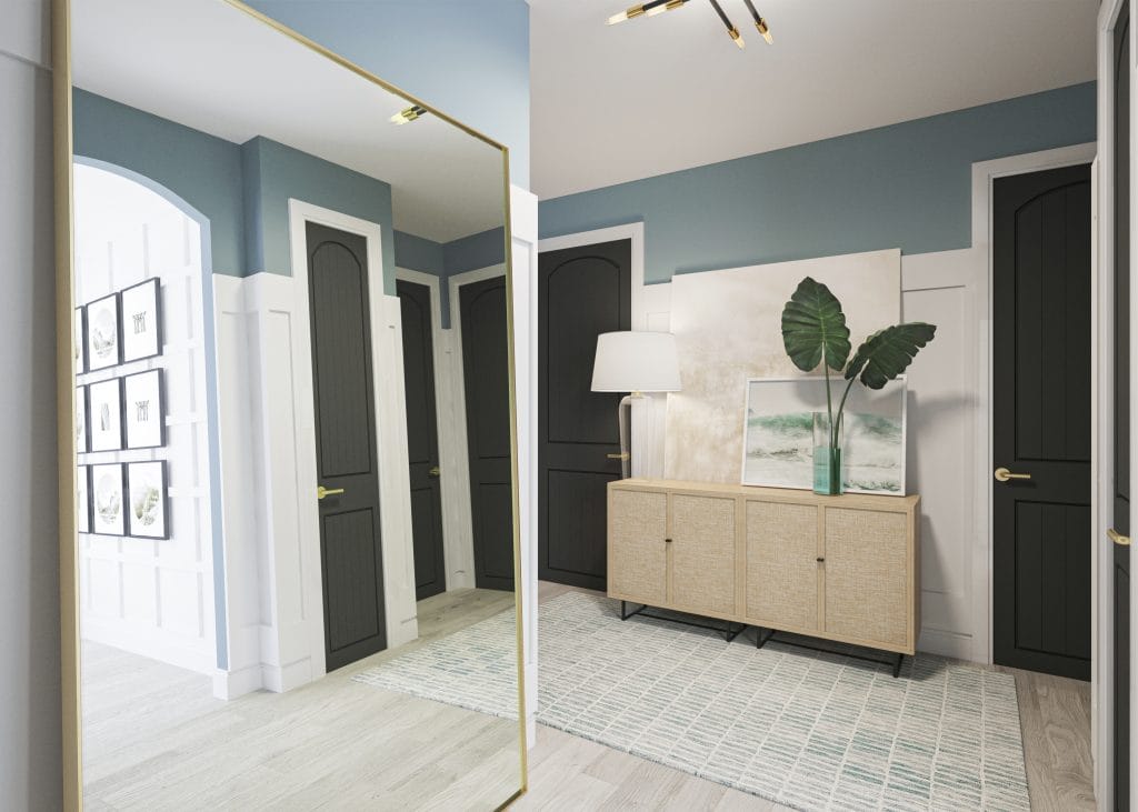 Contemporary coastal interior design by Decorilla