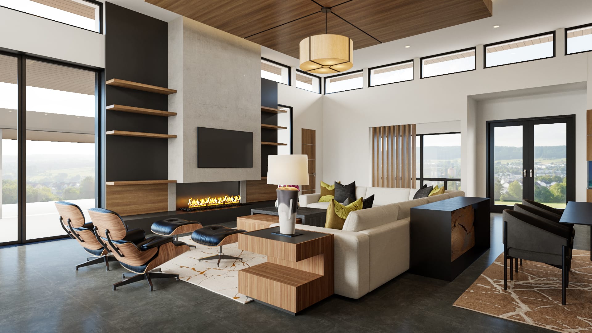 Before & After: Contemporary New House Interior Design