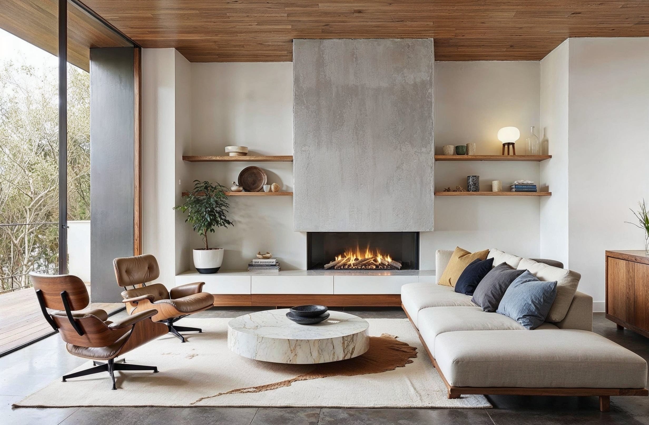 Before & After: Contemporary New House Interior Design