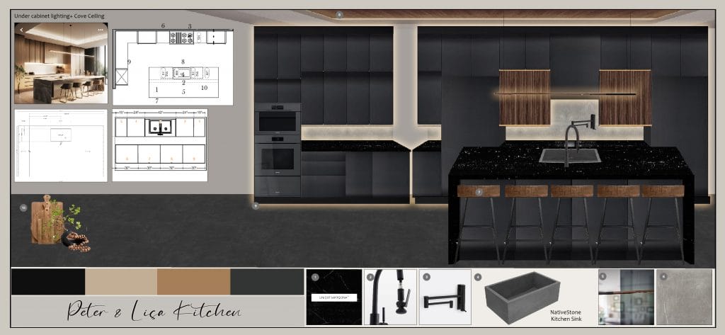 Preliminary proposal by Decorilla designer, Casey H.