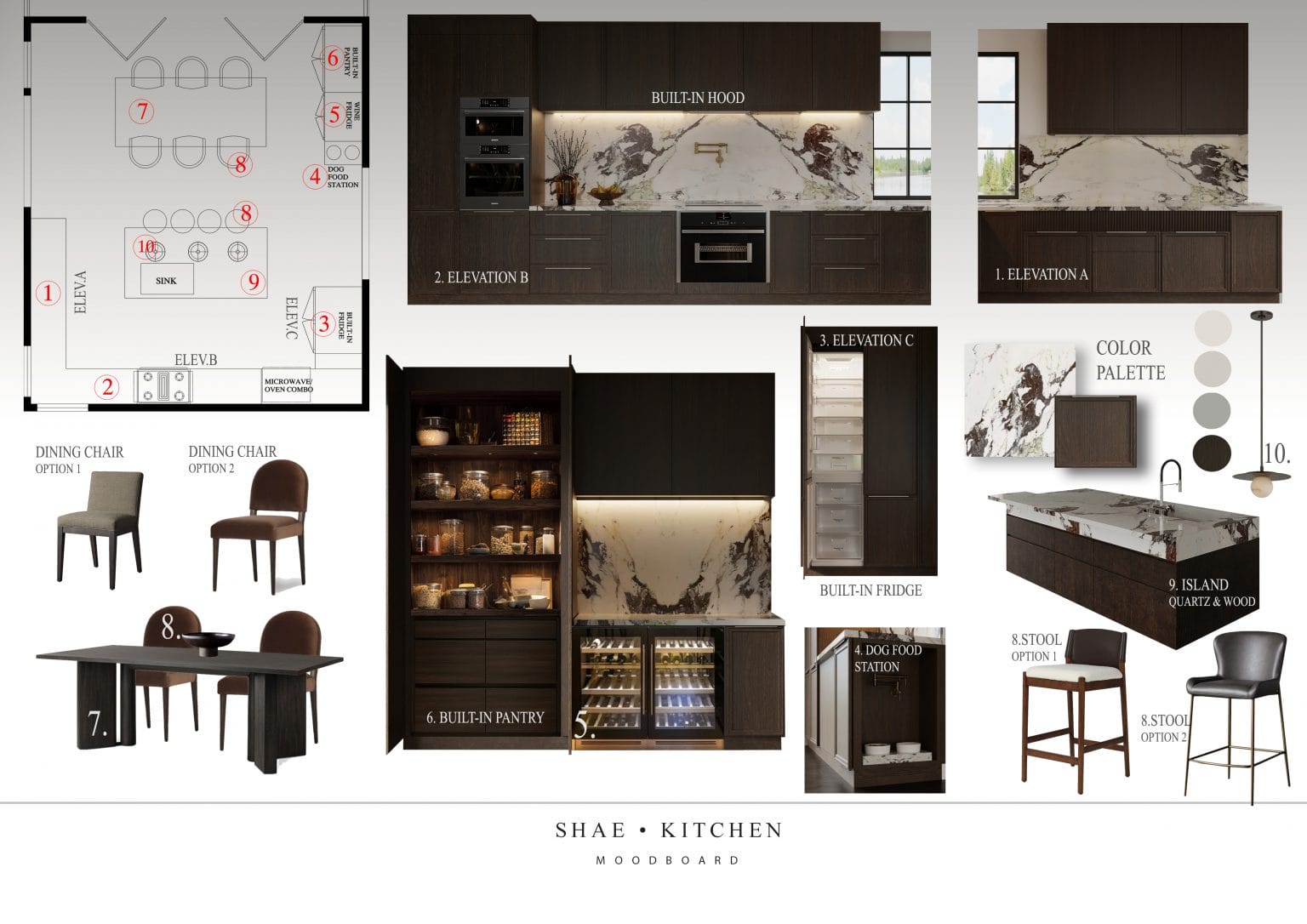 Before & After: Moody Kitchen Design - Decorilla
