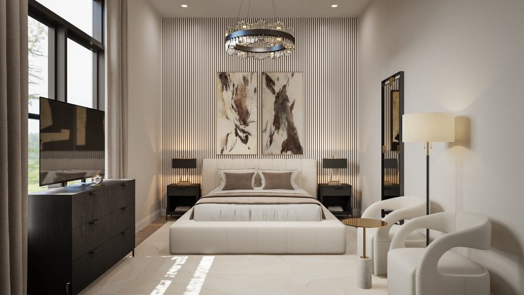 Spare bedroom decor ideas by Decorilla