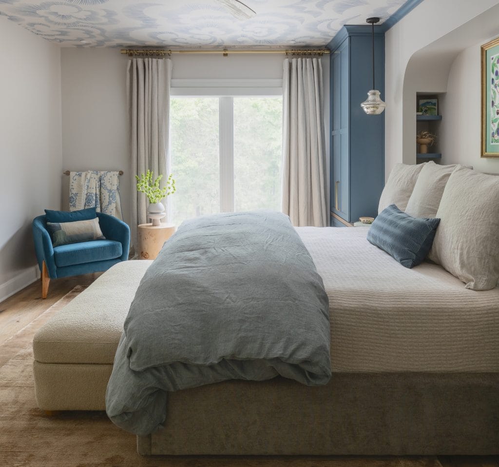 Bedroom by Decorilla designer Katrina M.