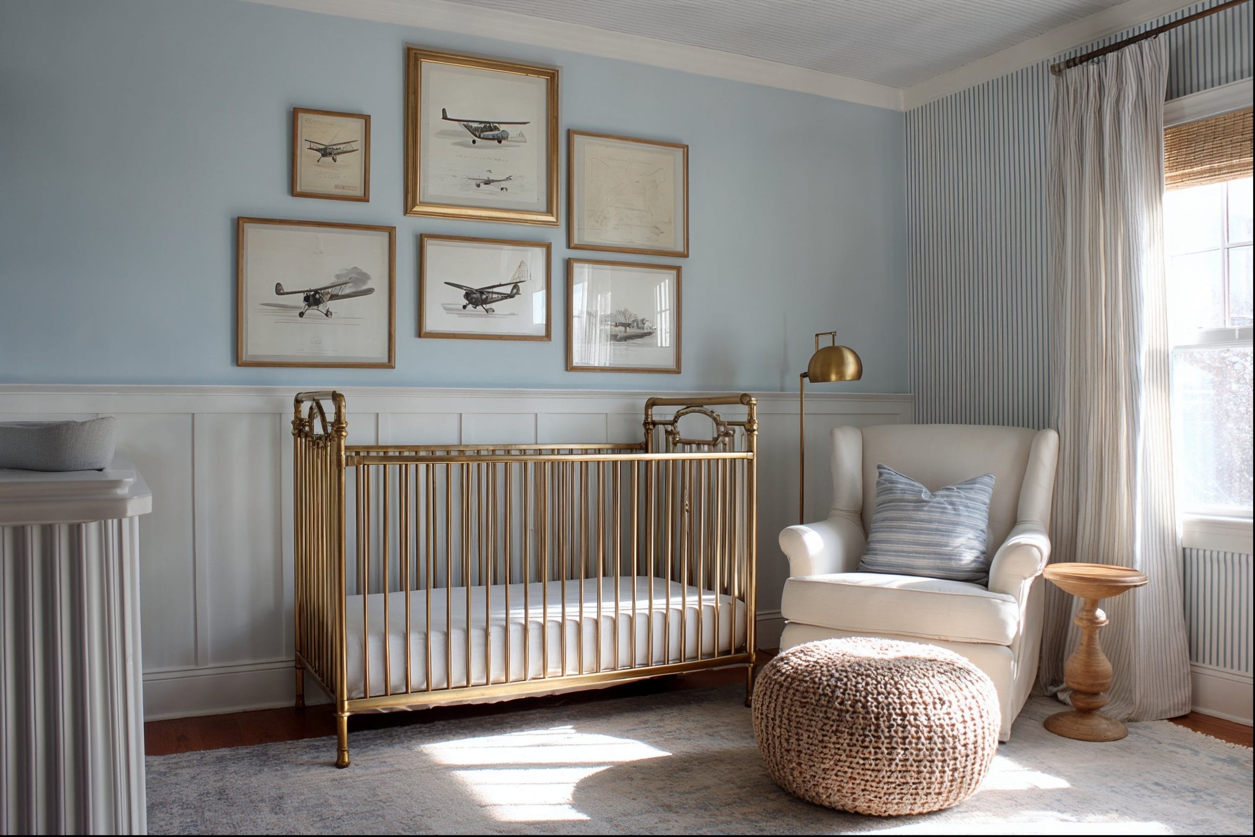 Before & After: Aviation-Themed Nursery