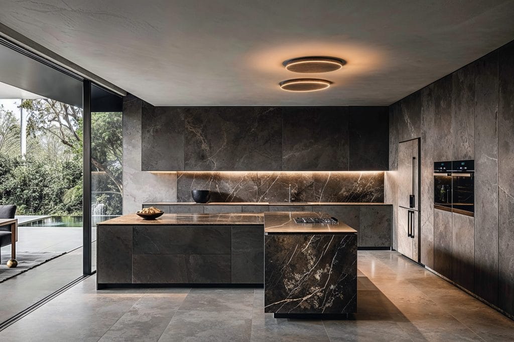 Hidden kitchen trend 2026 in an interior by Decorilla