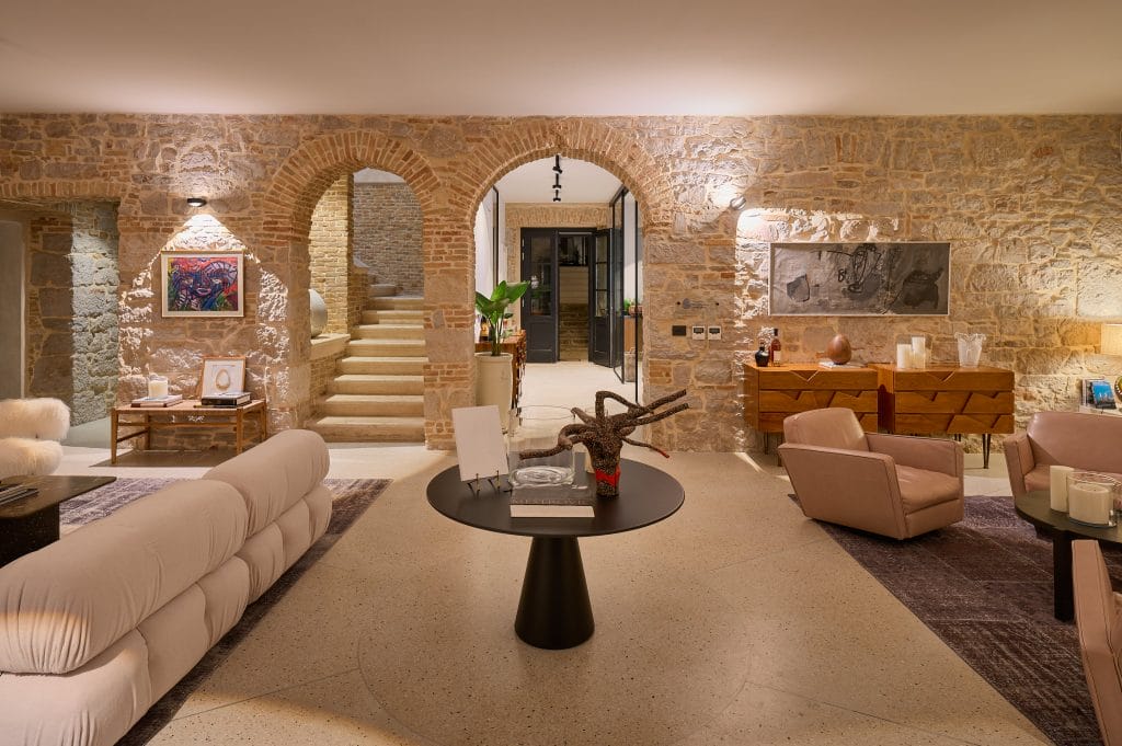 Living room by Llus Pons, one of the top Balearic Islands interior designers, image credit Ivan Ivanisevic
